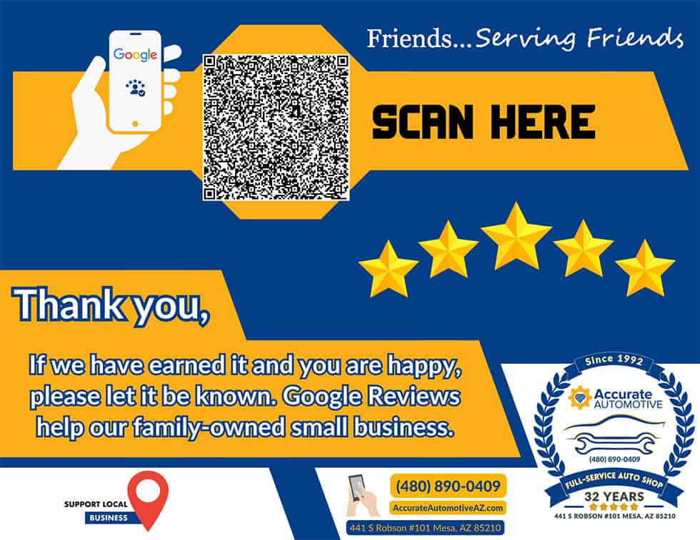 Scan to leave us a review.