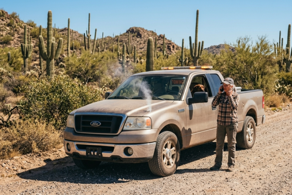 truck overheating repair