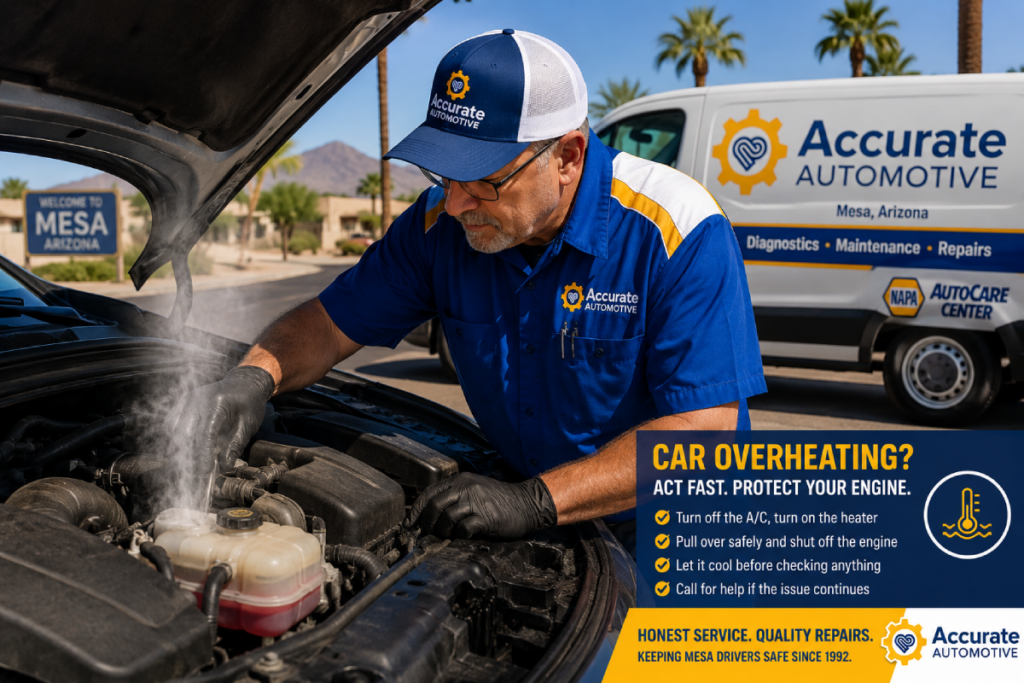 Mesa, AZ, car overheating repair